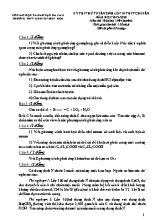 Đề thi tuyển sinh Lớp 10 THPT Chuyên - Môn thiHóa học (Chuyên) - Năm học 2019-2020 - Trường THPT Chuyên Biên Hòa
